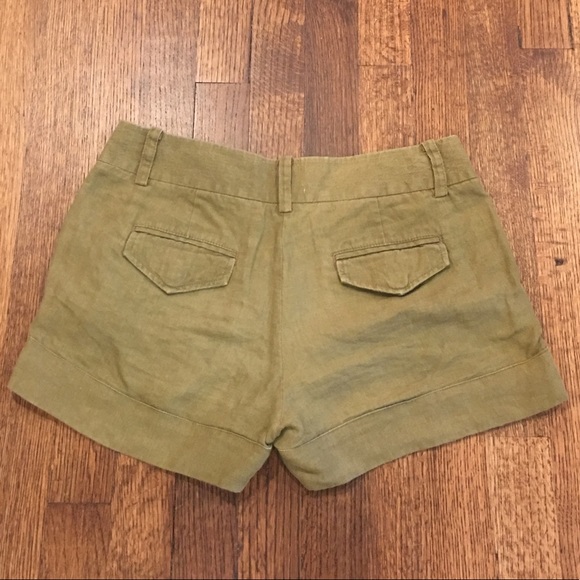 J Crew x Baird McNutt linen shorts - Picture 3 of 7